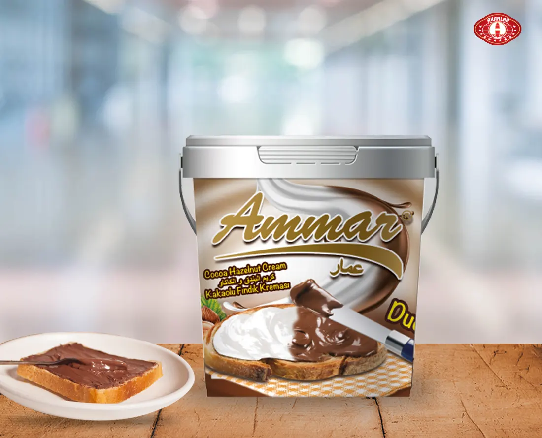 AMMAR Spreadable Cocoa Hazelnut Cream 1500 GR