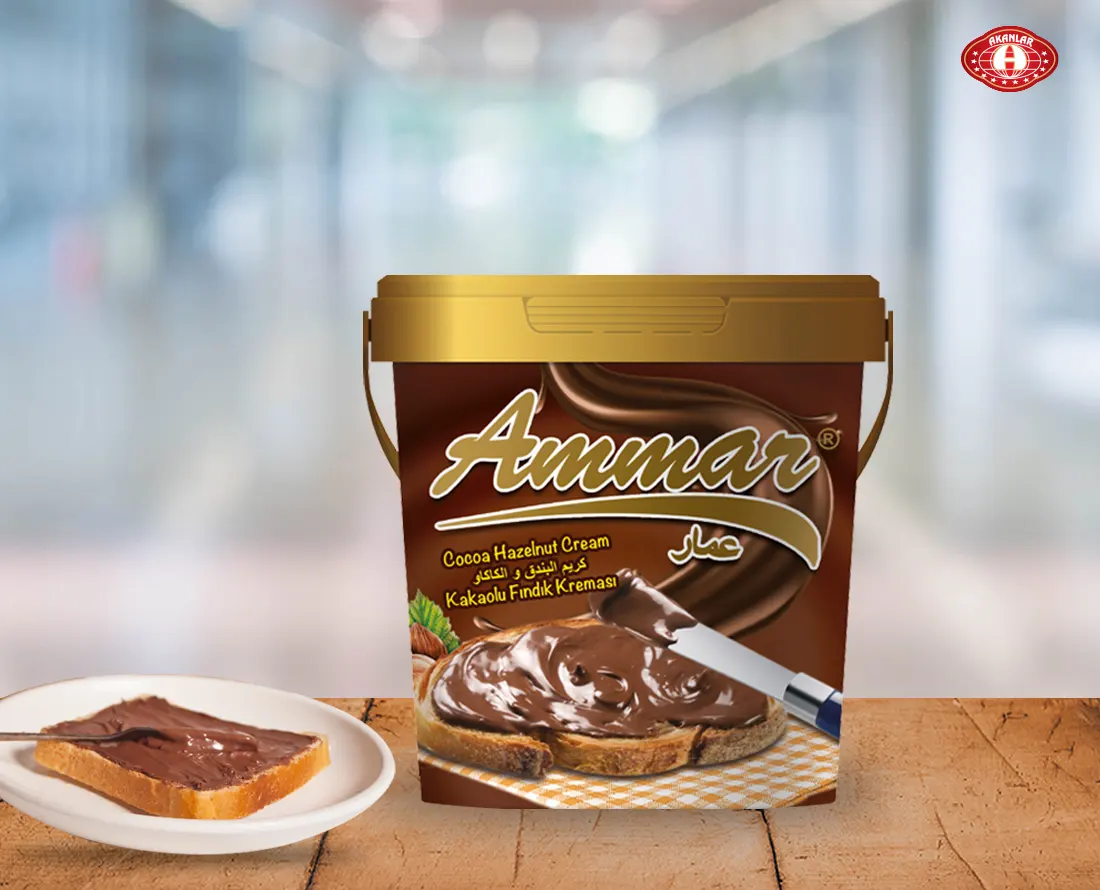 AMMAR Spreadable Cocoa Hazelnut Chocolate 1500 GR