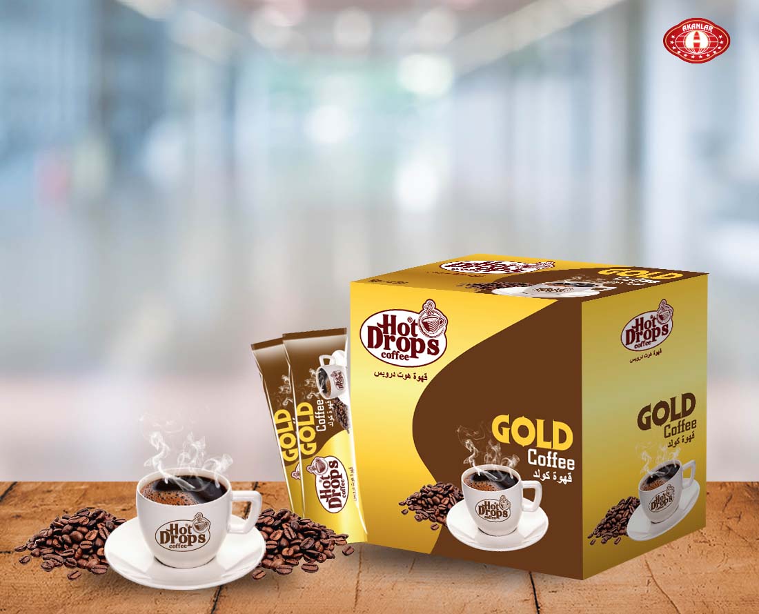 HOT DROPS GOLD COFFEE