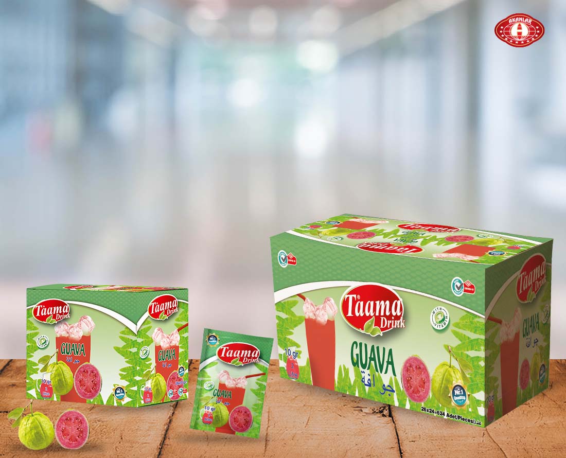 Taama Toz İçecek Guava 10 gr x 2 Lt