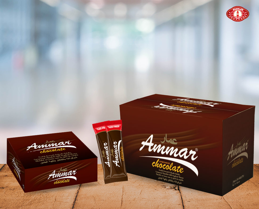 Ammar Brun Chocolat 24x6